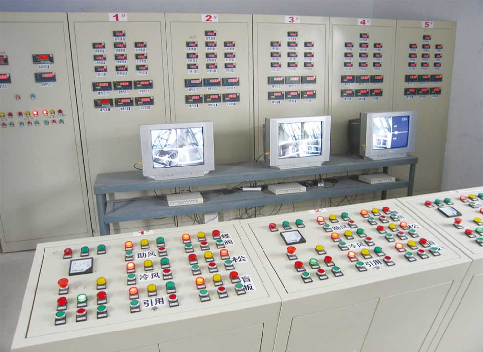 石灰窯高效空氣、煤氣預熱器及控制室1